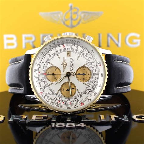 breitling chronometre navitimer steel gold|breitling navitimer best price.